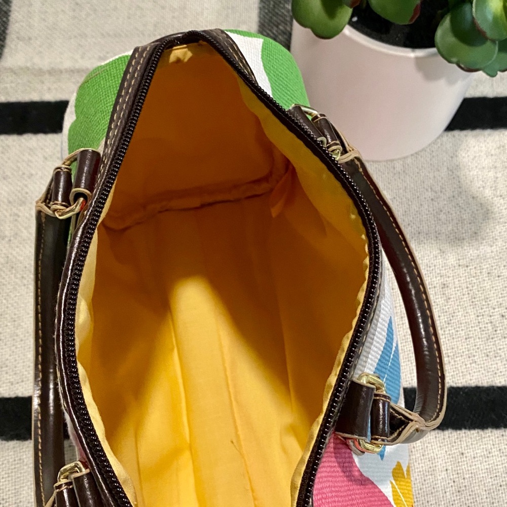 NWT Victoria's Secret Small Floral Tote Purse - Picture 5 of 6